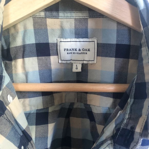 Frank and oak plaid shirt - Picture 2 of 2